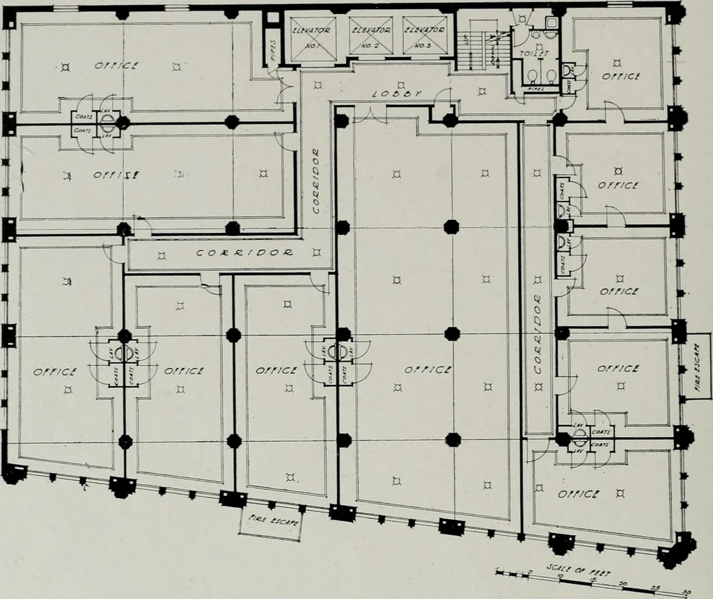An illustration from Architect and engineer, 1905, leaf 99