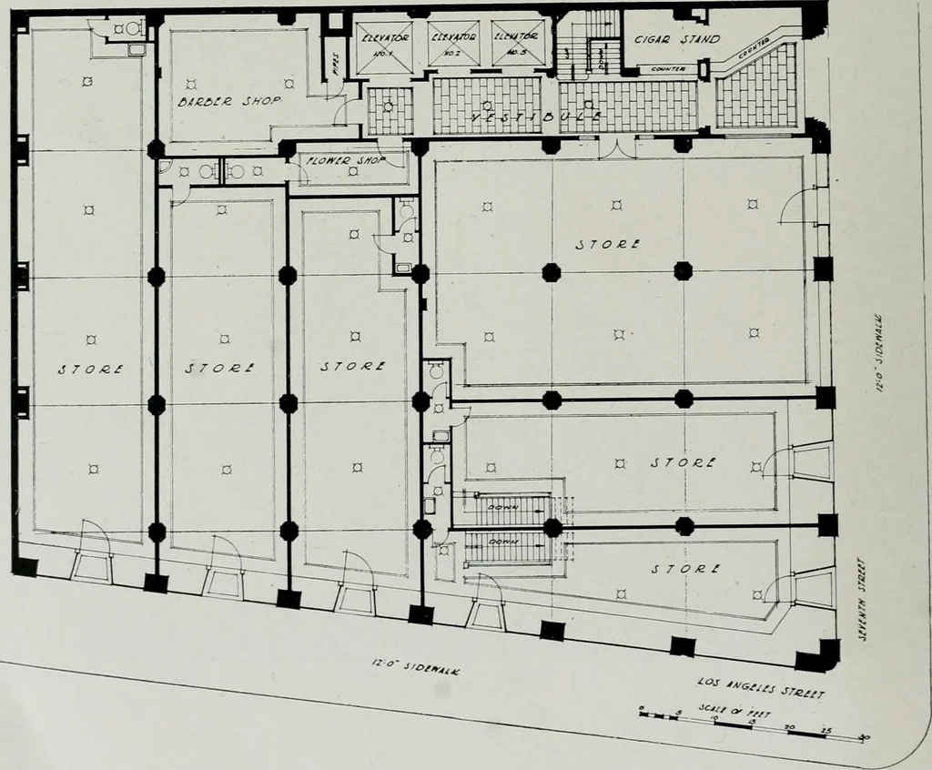 An illustration from Architect and engineer, 1905, leaf 99