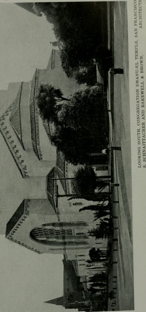 An illustration from Architect and engineer, 1905, leaf 100