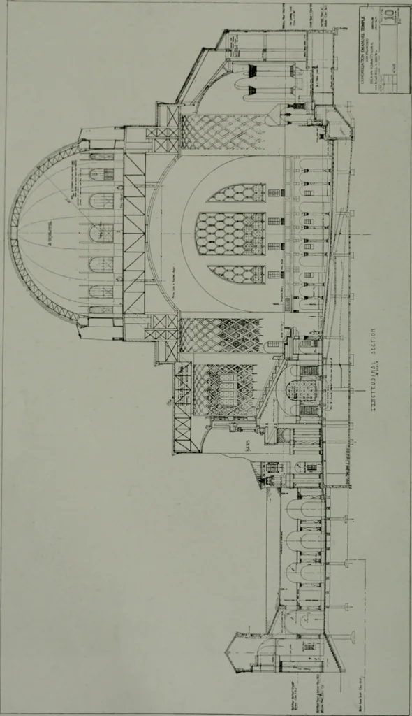 An illustration from Architect and engineer, 1905, leaf 101