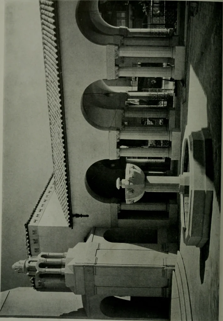 An illustration from Architect and engineer, 1905, leaf 105