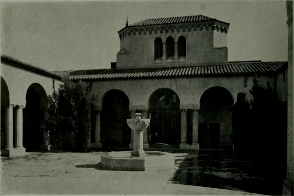 An illustration from Architect and engineer, 1905, leaf 107