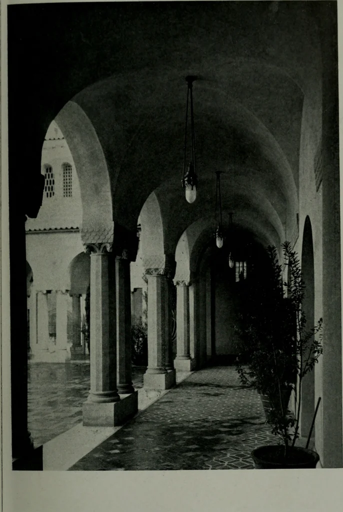 An illustration from Architect and engineer, 1905, leaf 108