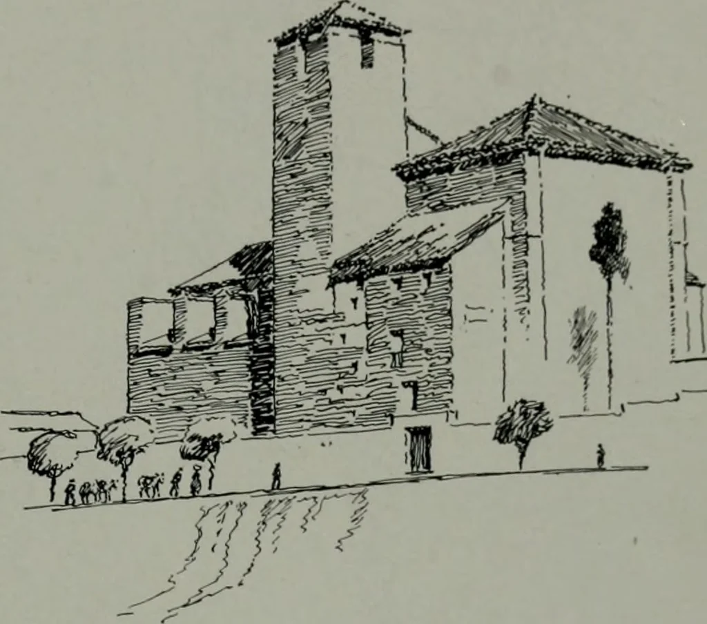An illustration from Architect and engineer, 1905, leaf 120