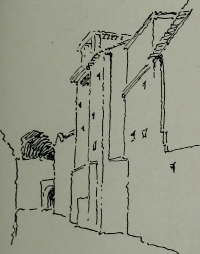 An illustration from Architect and engineer, 1905, leaf 122