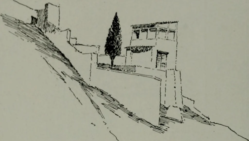 An illustration from Architect and engineer, 1905, leaf 123