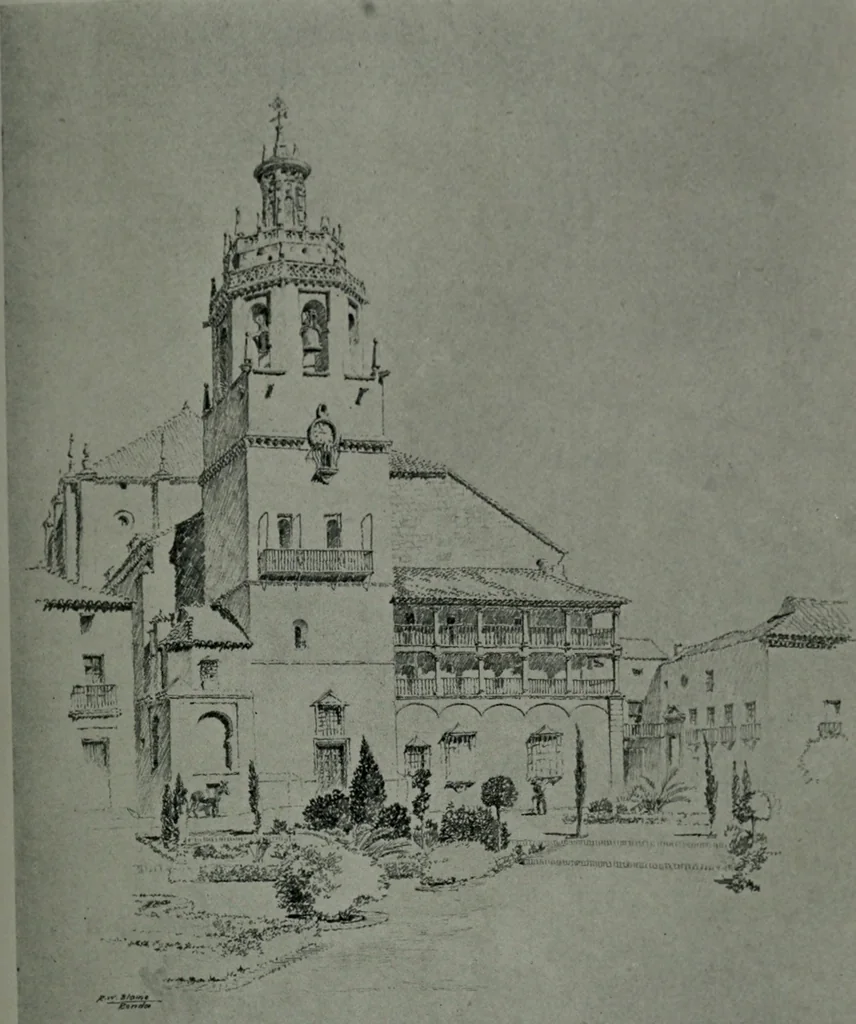 An illustration from Architect and engineer, 1905, leaf 124