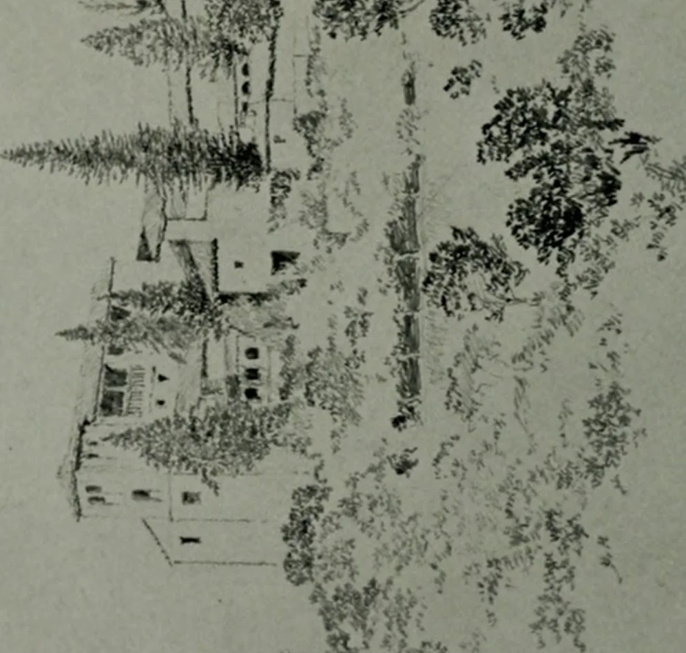 An illustration from Architect and engineer, 1905, leaf 125