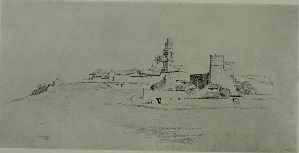 An illustration from Architect and engineer, 1905, leaf 127