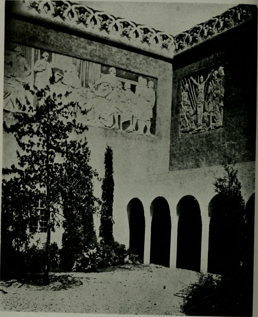 An illustration from Architect and engineer, 1905, leaf 129