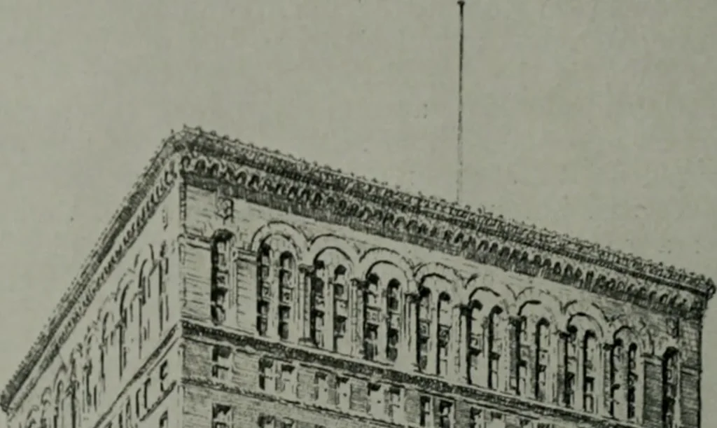 An illustration from Architect and engineer, 1905, leaf 149