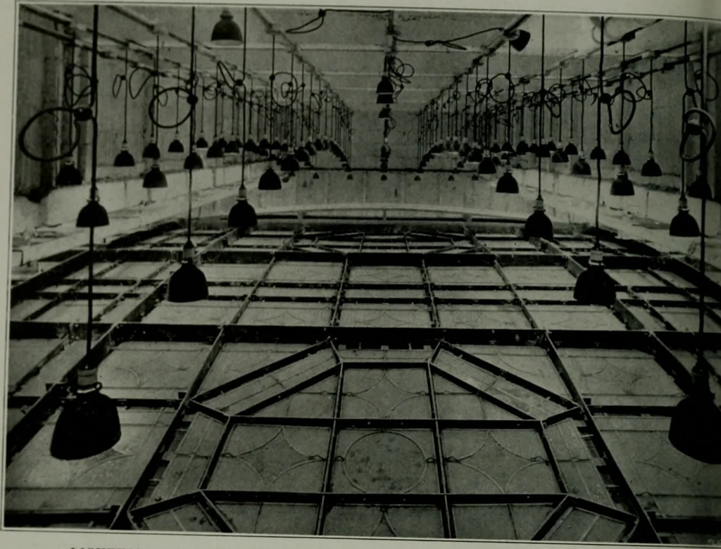 An illustration from Architect and engineer, 1905, leaf 155