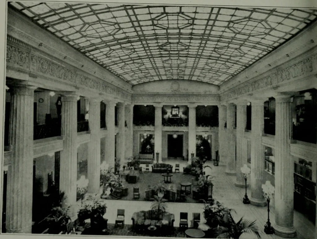 An illustration from Architect and engineer, 1905, leaf 155