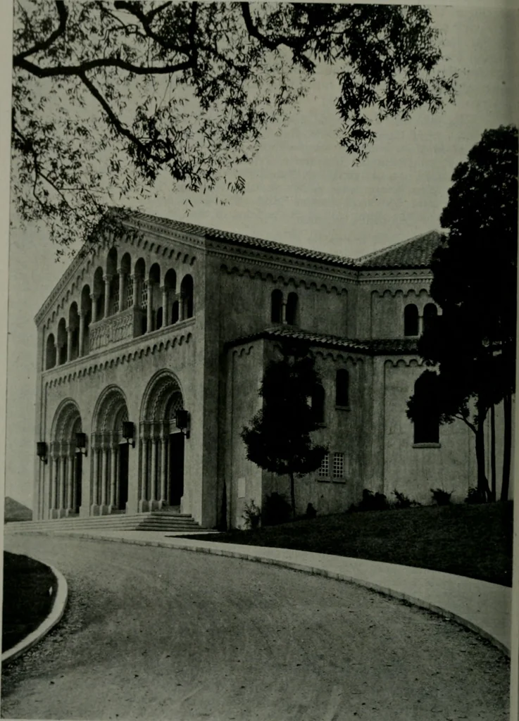 An illustration from Architect and engineer, 1905, leaf 165