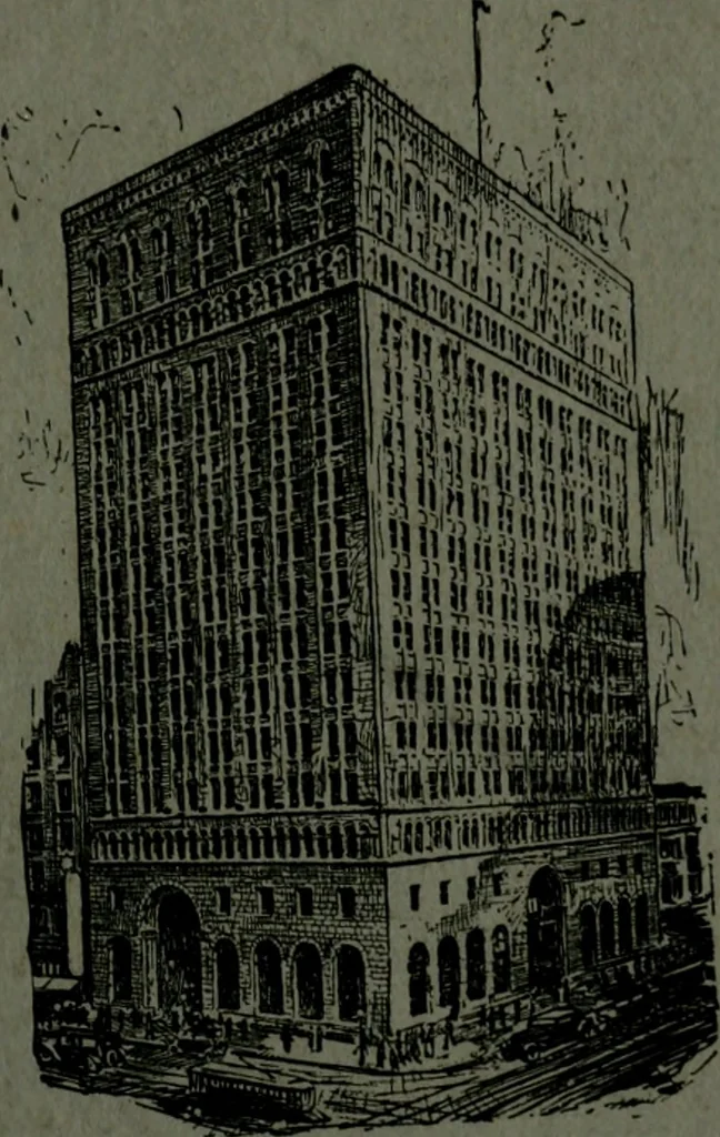 An illustration from Architect and engineer, 1905, leaf 180