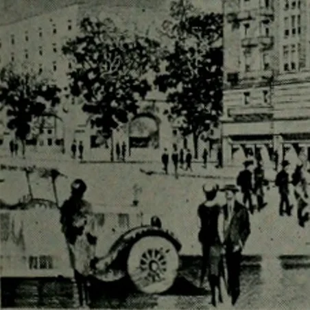 An illustration from Architect and engineer, 1905, leaf 192