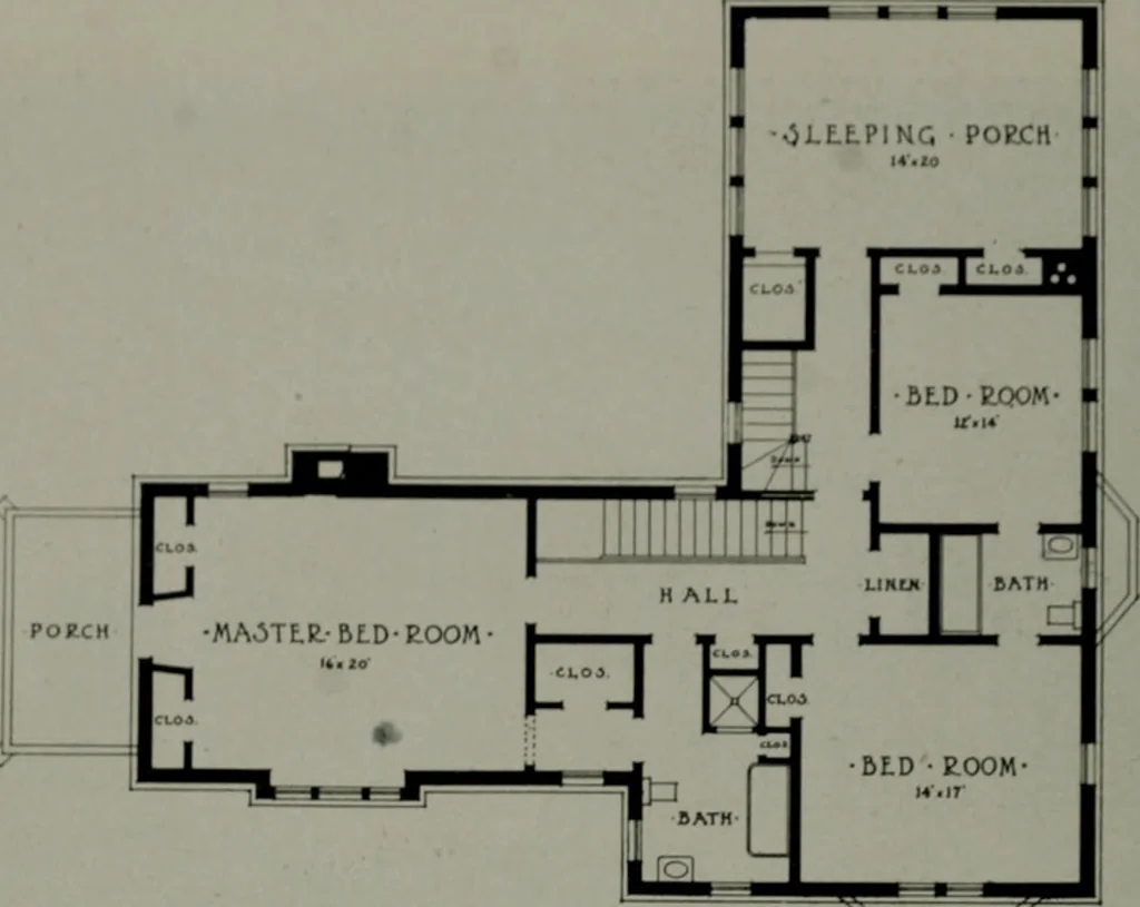 An illustration from Architect and engineer, 1905, leaf 195
