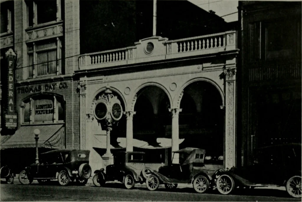 An illustration from Architect and engineer, 1905, leaf 196