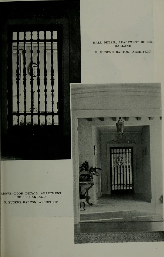An illustration from Architect and engineer, 1905, leaf 200