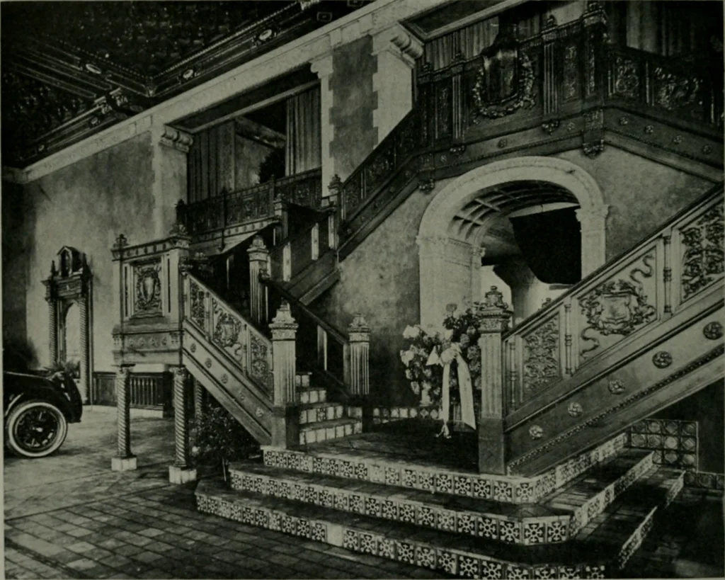 An illustration from Architect and engineer, 1905, leaf 215