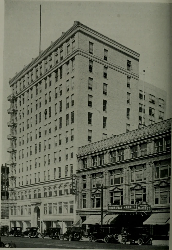 An illustration from Architect and engineer, 1905, leaf 233