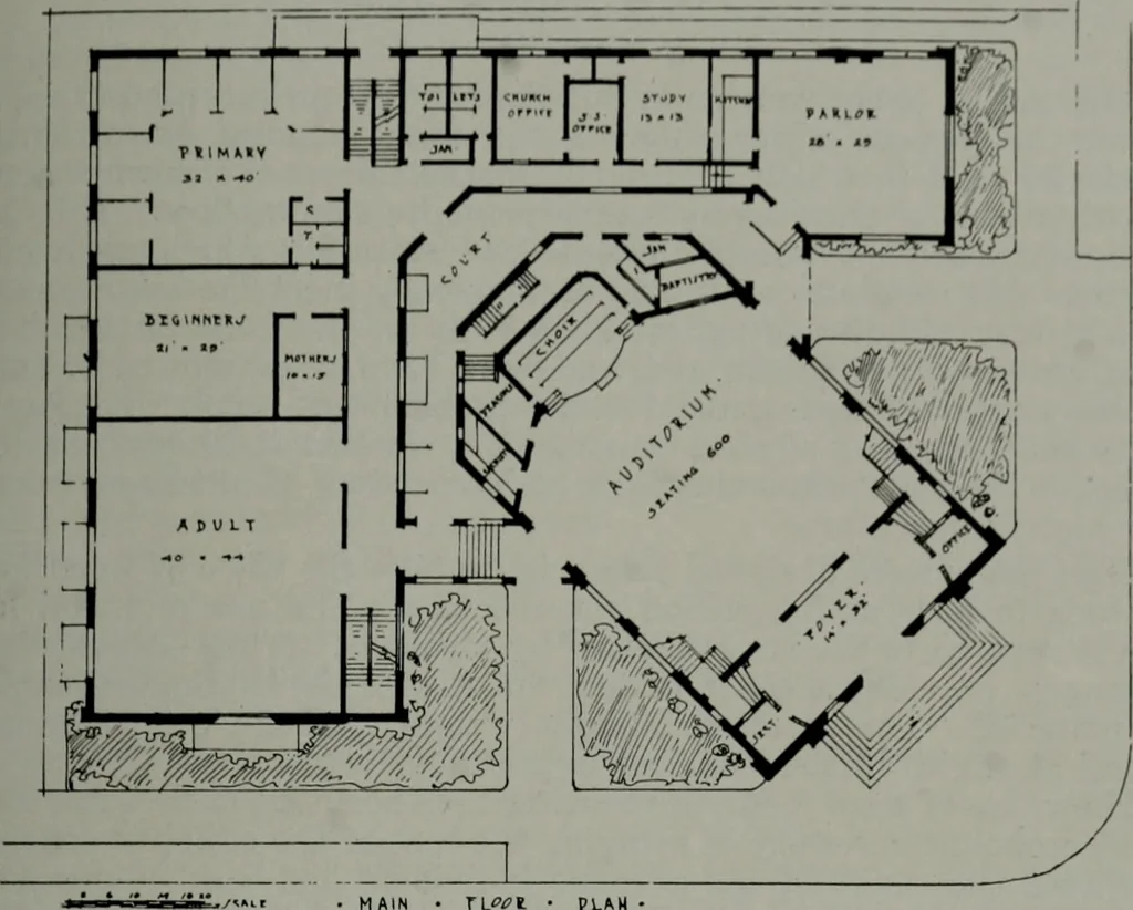 An illustration from Architect and engineer, 1905, leaf 242
