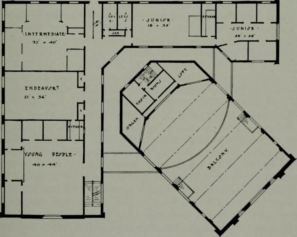 An illustration from Architect and engineer, 1905, leaf 242