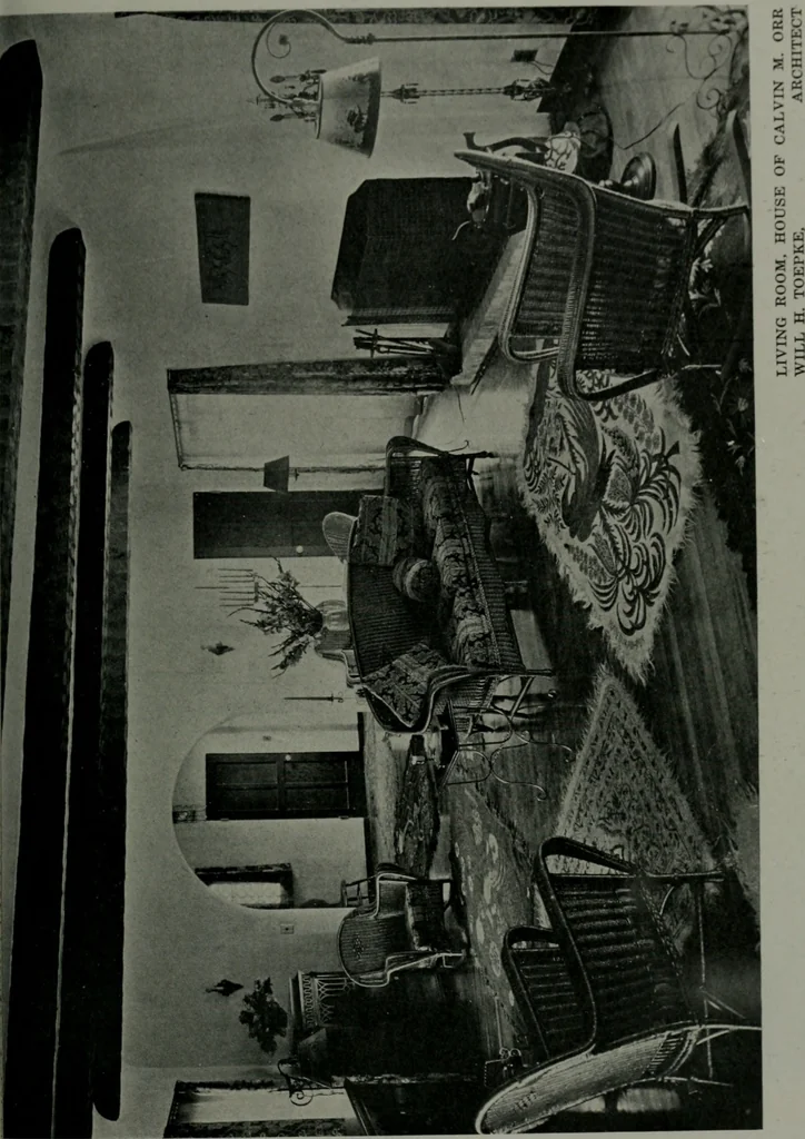 An illustration from Architect and engineer, 1905, leaf 302