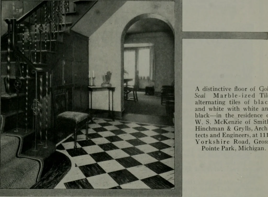 An illustration from Architect and engineer, 1905, leaf 362