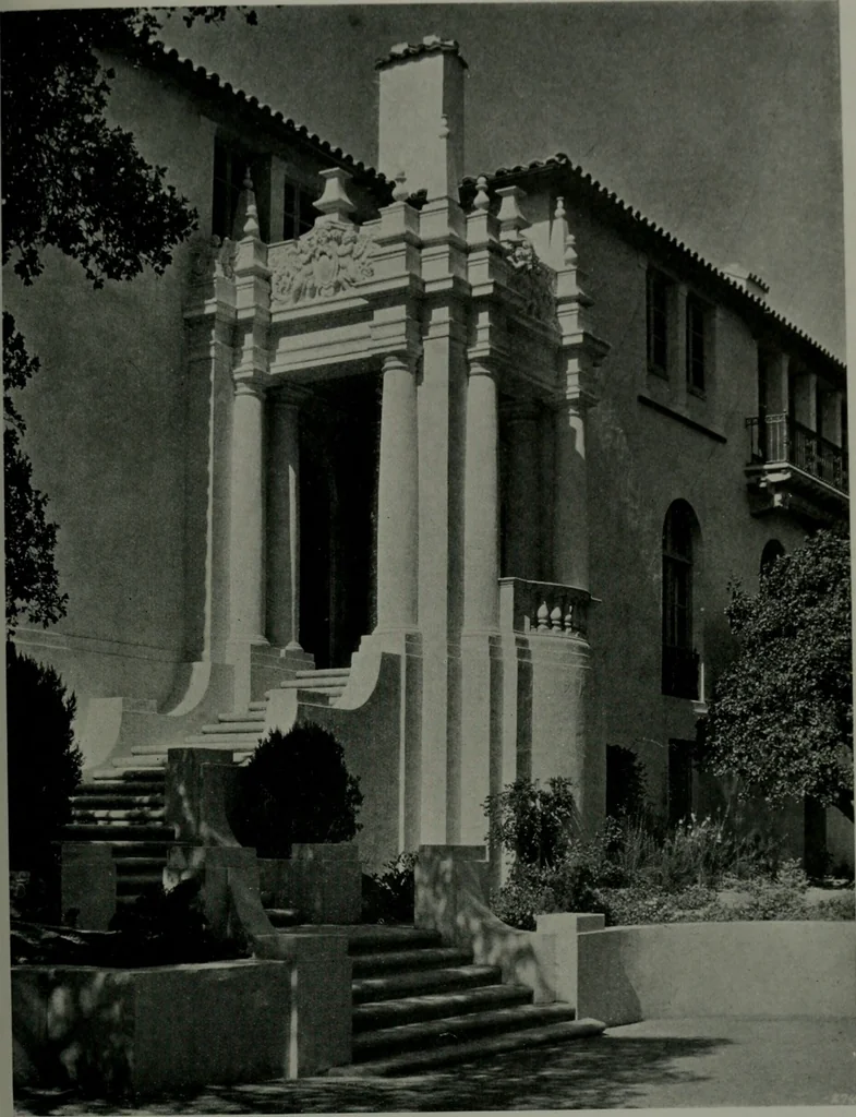An illustration from Architect and engineer, 1905, leaf 384