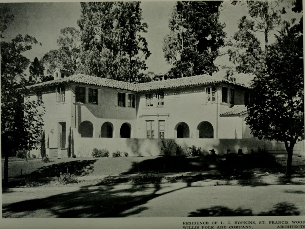 An illustration from Architect and engineer, 1905, leaf 387