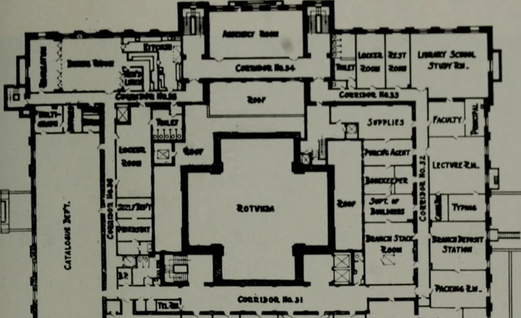 An illustration from Architect and engineer, 1905, leaf 406