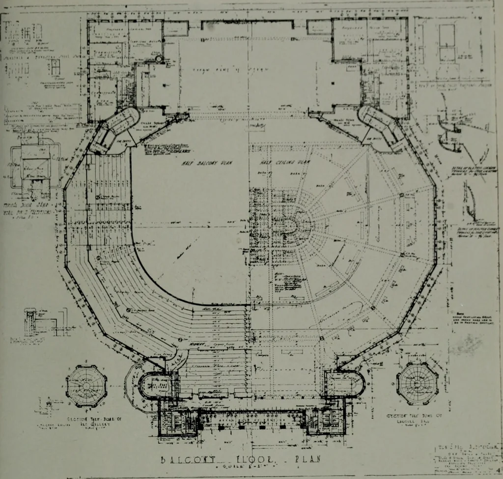 An illustration from Architect and engineer, 1905, leaf 414
