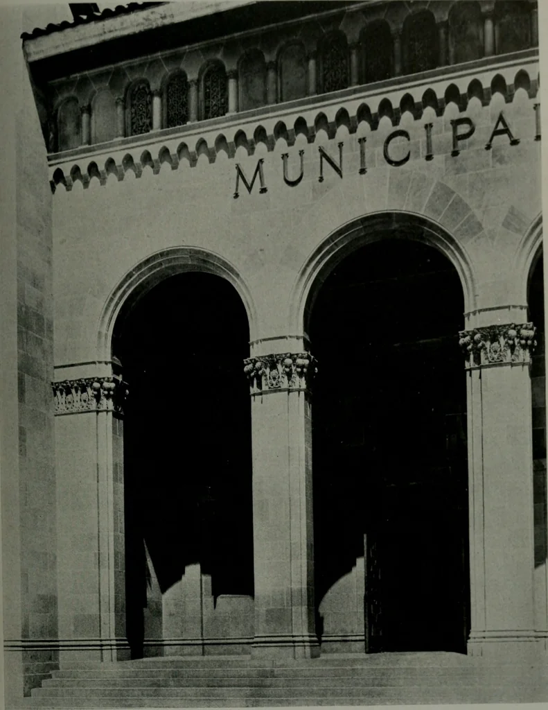 An illustration from Architect and engineer, 1905, leaf 416