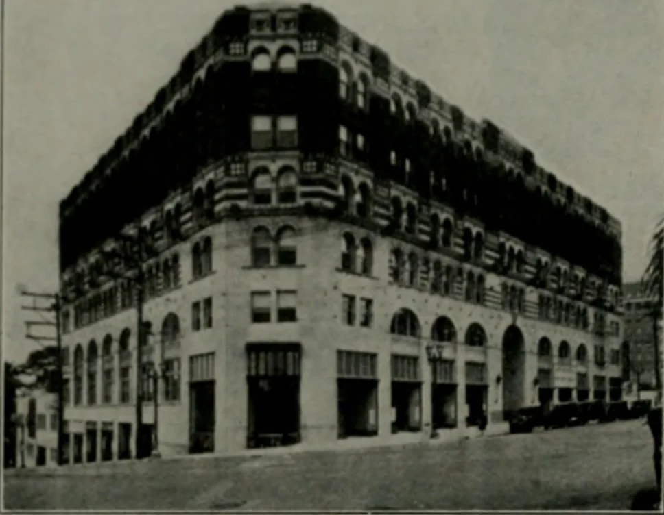An illustration from Architect and engineer, 1905, leaf 449