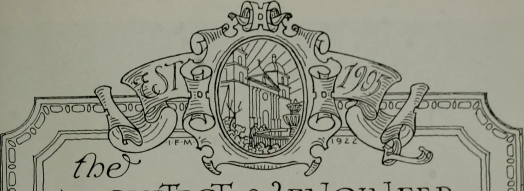 An illustration from Architect and engineer, 1905, leaf 456