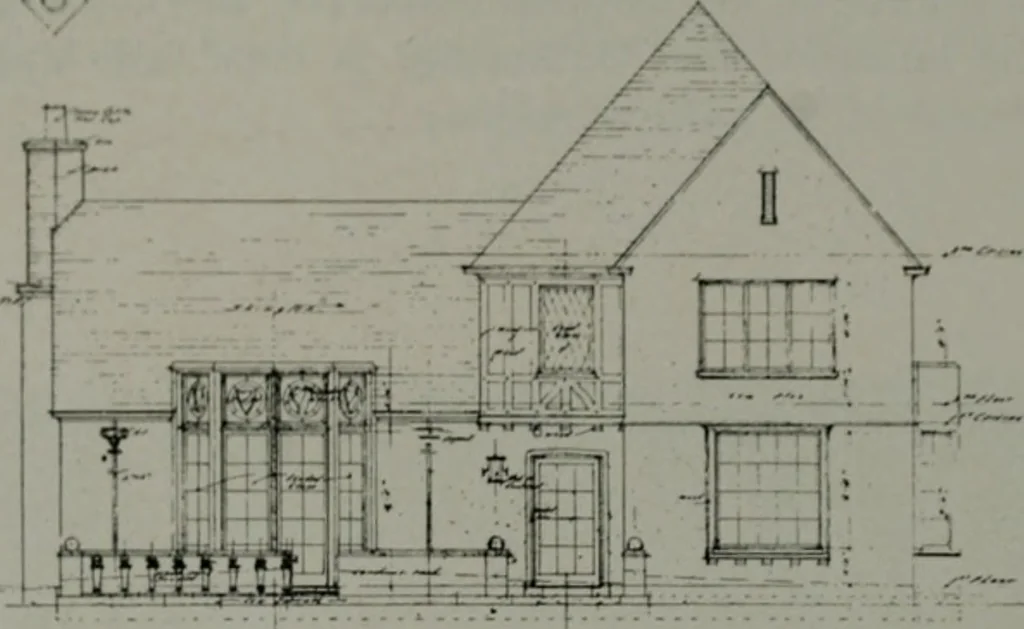 An illustration from Architect and engineer, 1905, leaf 461
