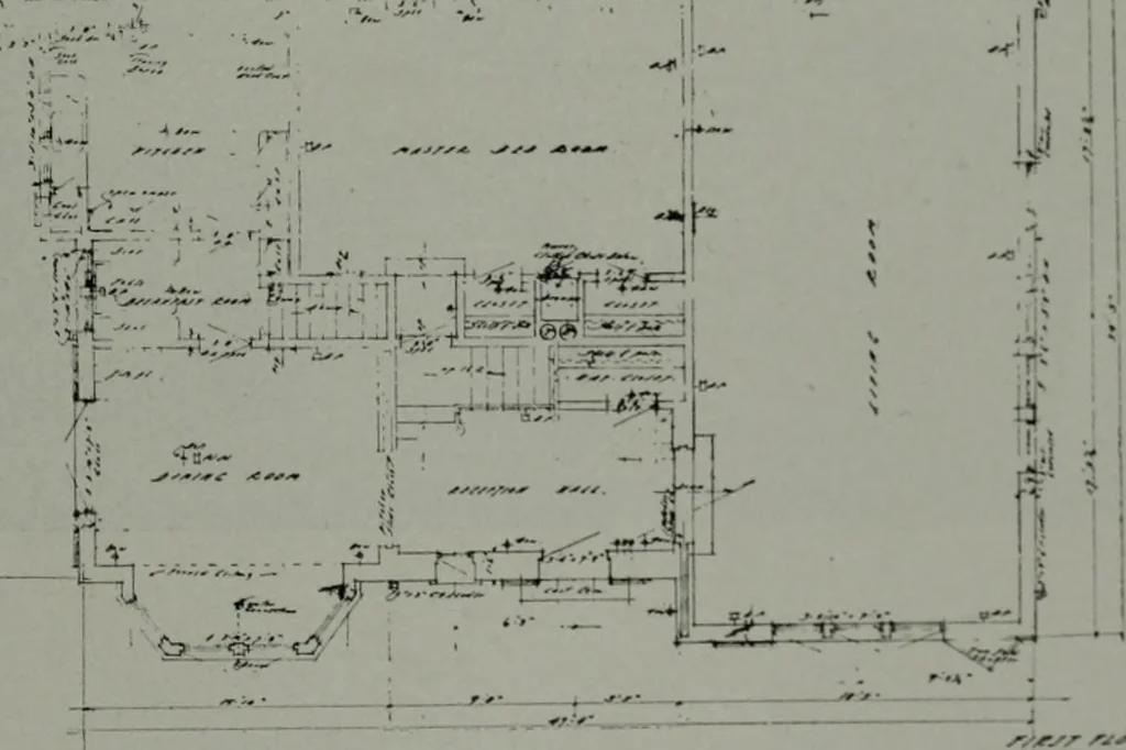 An illustration from Architect and engineer, 1905, leaf 472