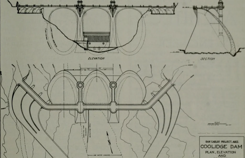 An illustration from Architect and engineer, 1905, leaf 528