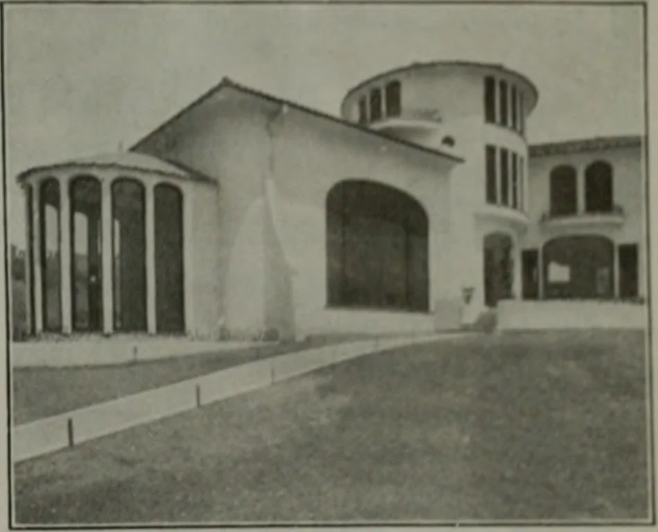 An illustration from Architect and engineer, 1905, leaf 548