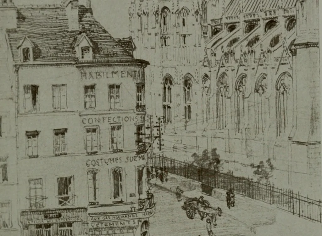 An illustration from Architect and engineer, 1905, leaf 56