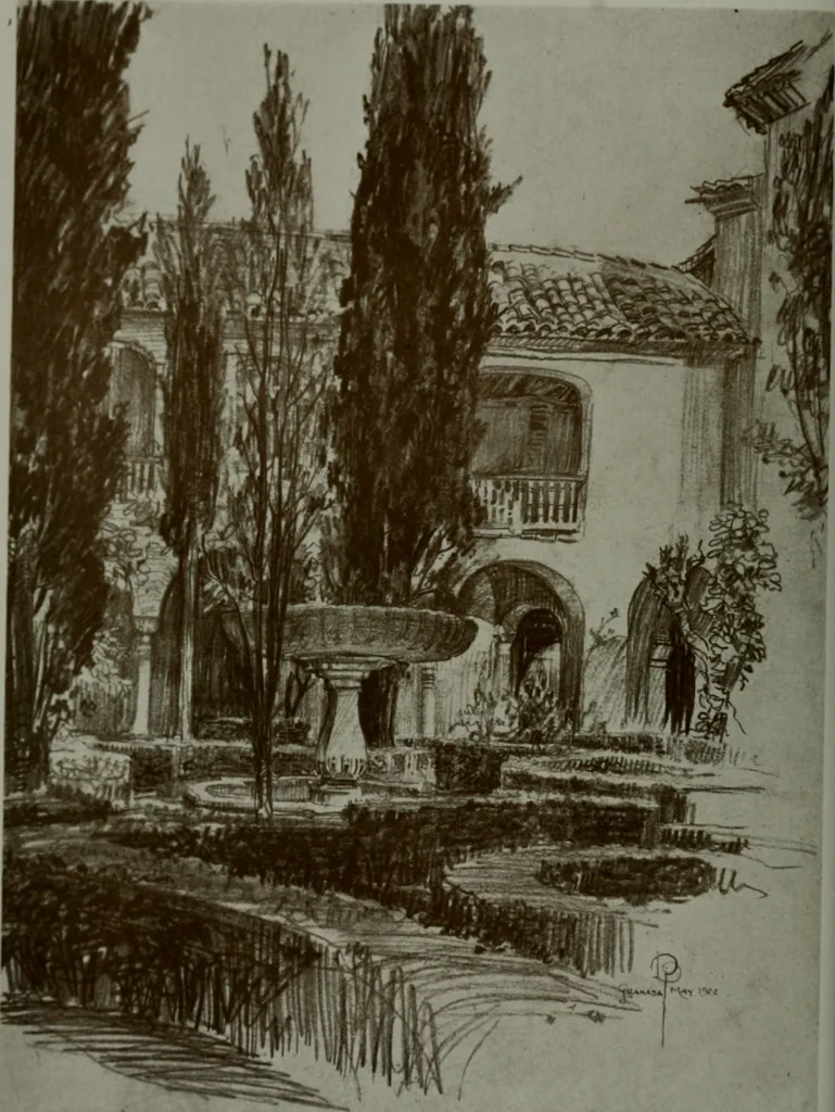 An illustration from Architect and engineer, 1905, leaf 61