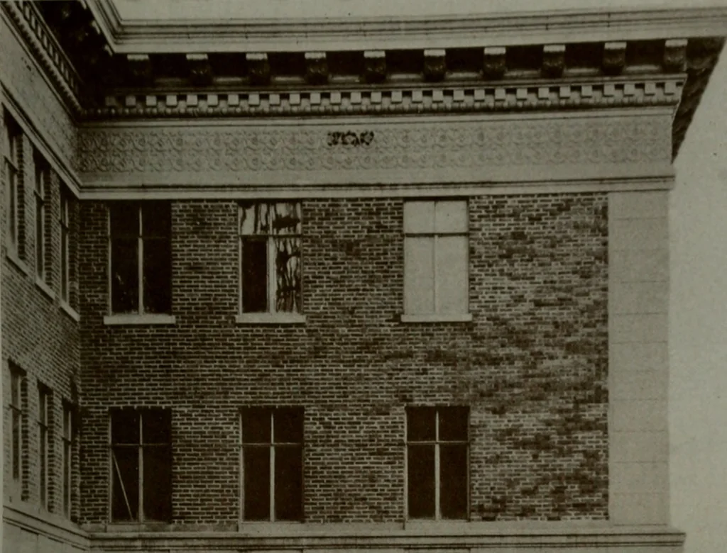 An illustration from Architect and engineer, 1905, leaf 86