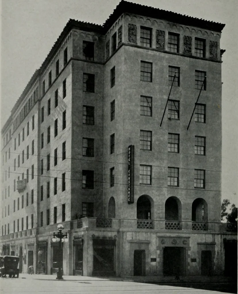 An illustration from Architect and engineer, 1905, leaf 101