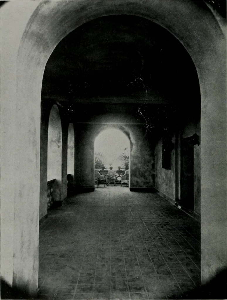 An illustration from Architect and engineer, 1905, leaf 107