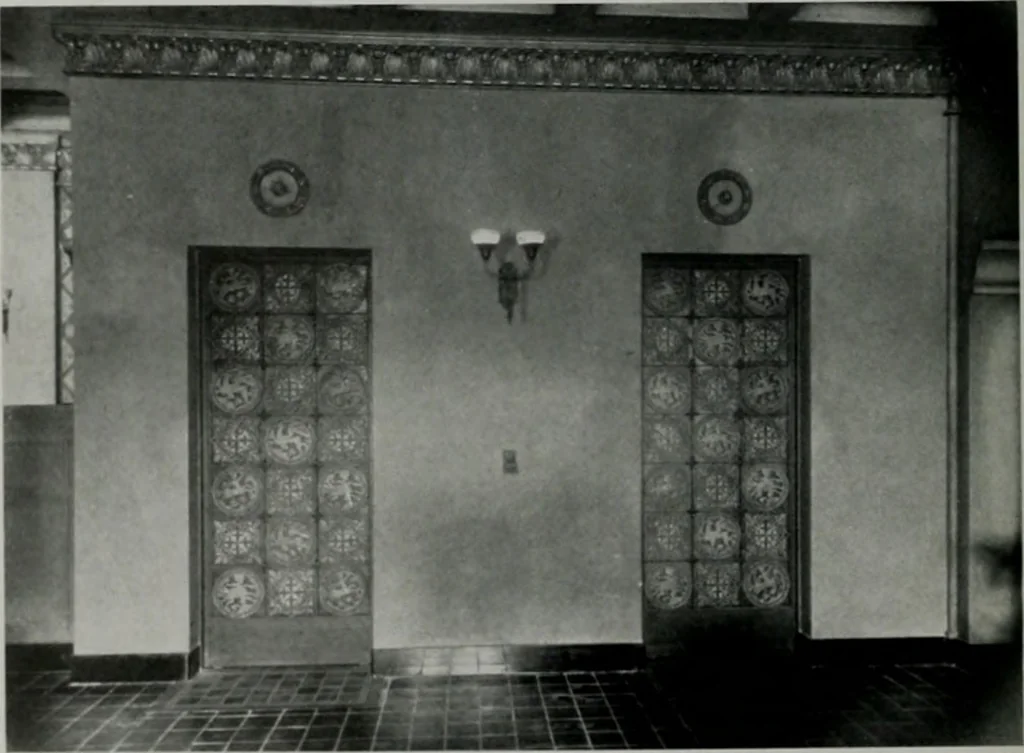 An illustration from Architect and engineer, 1905, leaf 109