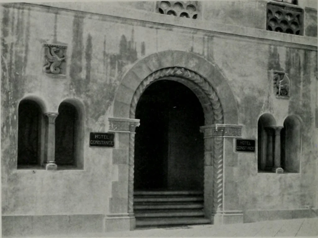 An illustration from Architect and engineer, 1905, leaf 109
