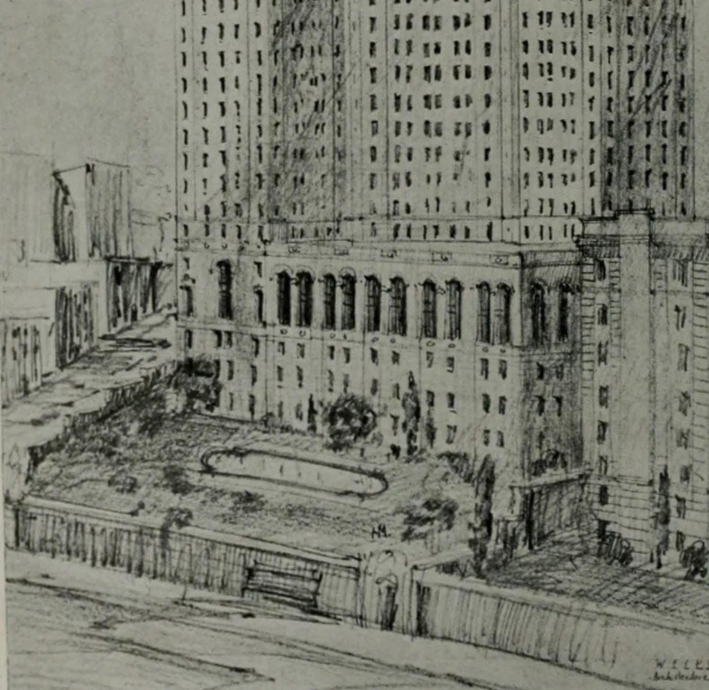 An illustration from Architect and engineer, 1905, leaf 11