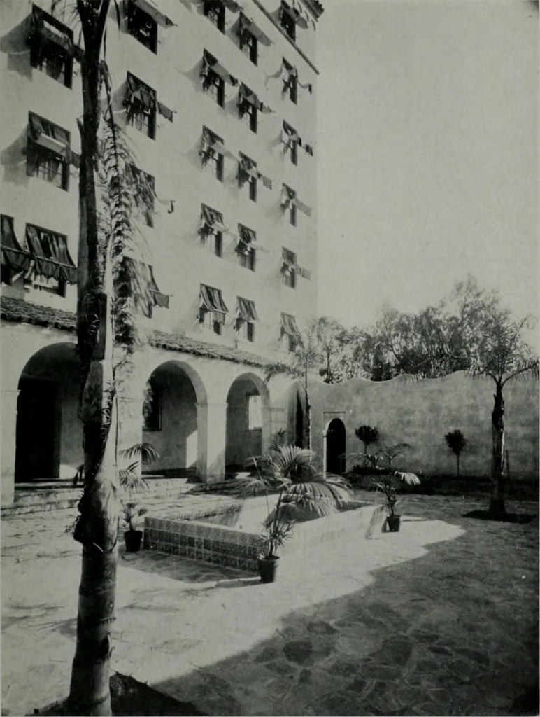 An illustration from Architect and engineer, 1905, leaf 110