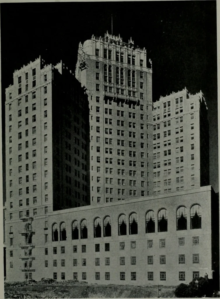 An illustration from Architect and engineer, 1905, leaf 12